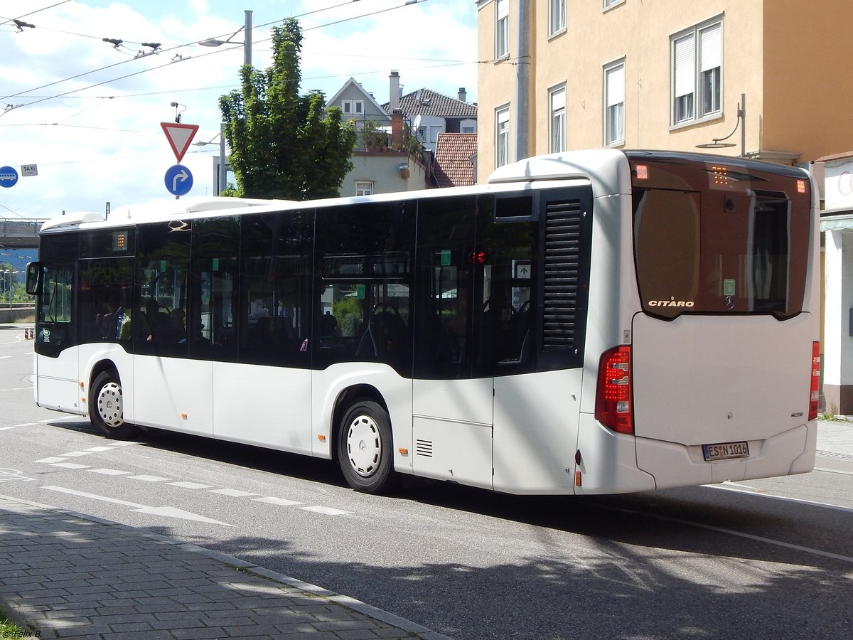 Mercedes Citaro III von Schlienz aus Deutschland in Esslingen am 18.06.2018