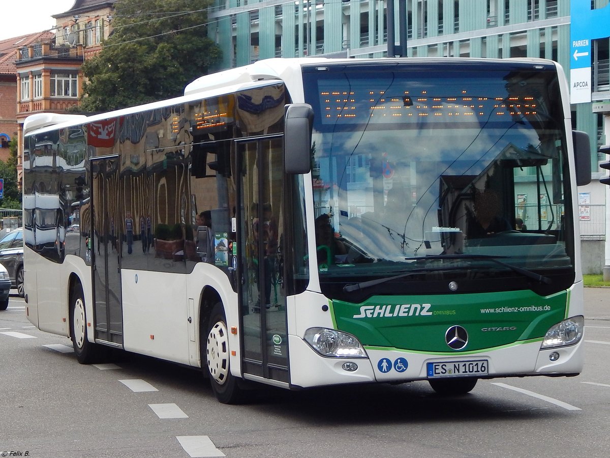 Mercedes Citaro III von Schlienz aus Deutschland in Esslingen am 18.06.2018