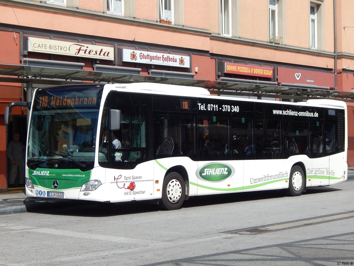 Mercedes Citaro III von Schlienz aus Deutschland in Esslingen am 18.06.2018