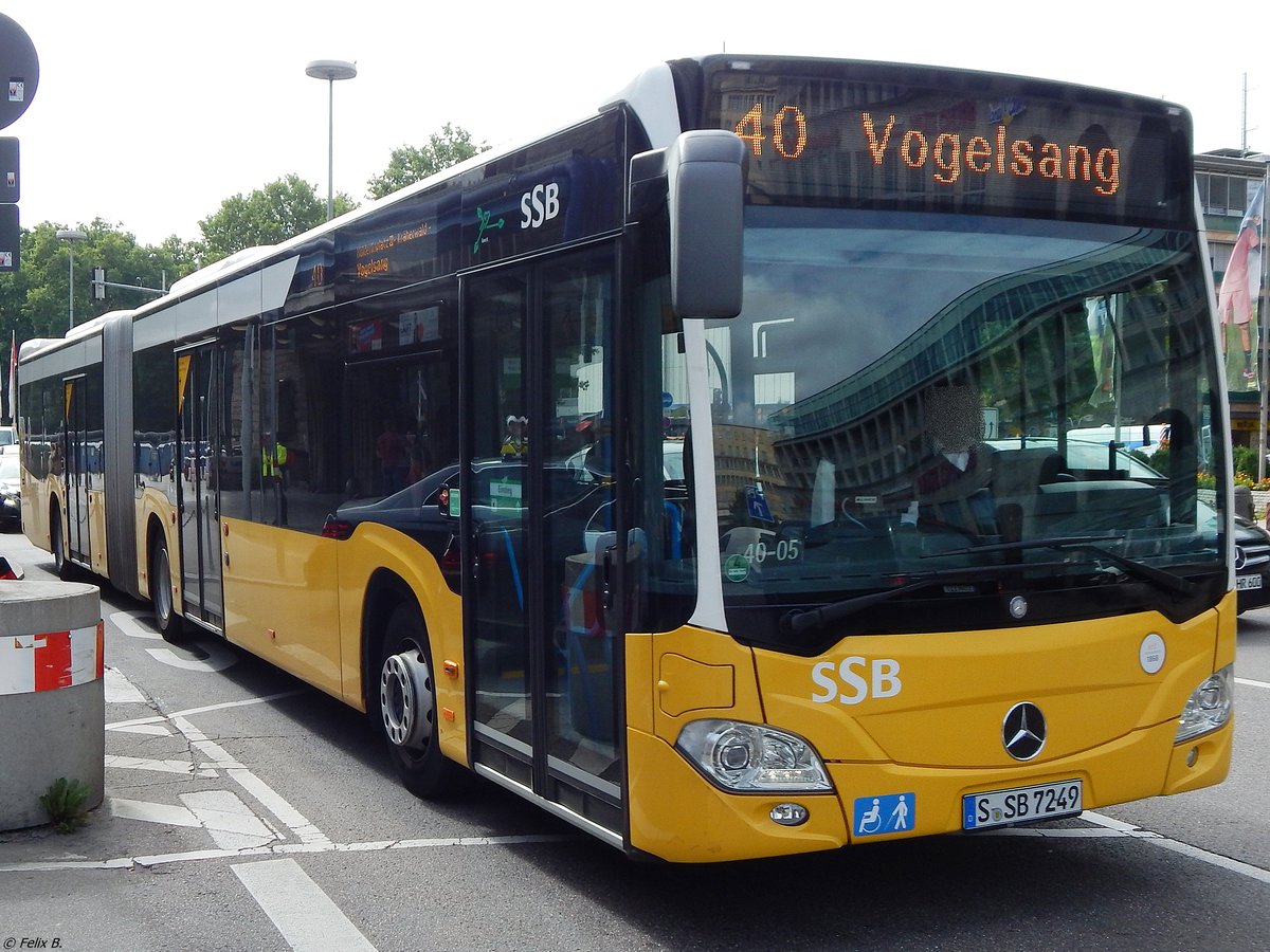 Mercedes Citaro III der SSB in Stuttgart am 18.06.2018