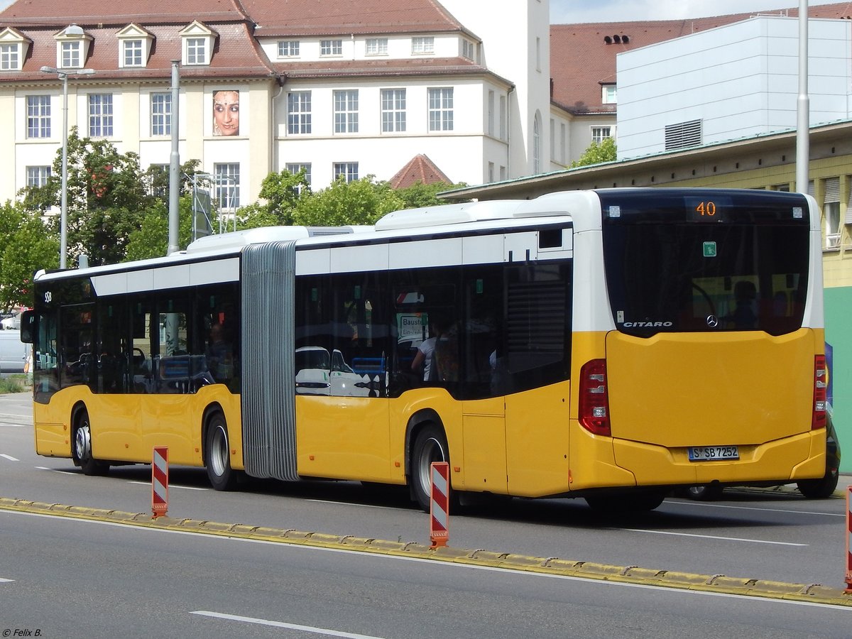 Mercedes Citaro III der SSB in Stuttgart am 18.06.2018