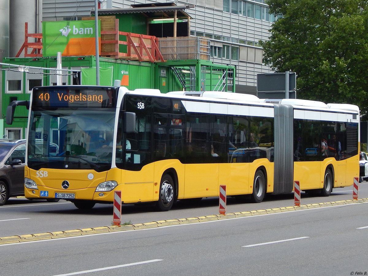 Mercedes Citaro III der SSB in Stuttgart am 18.06.2018
