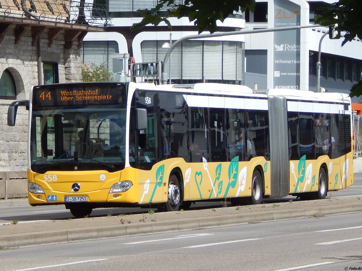 Mercedes Citaro III der SSB in Stuttgart am 18.06.2018