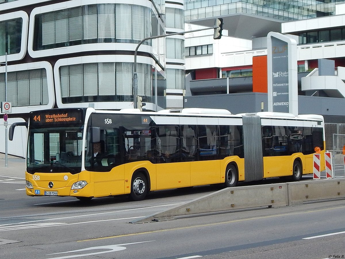 Mercedes Citaro III der SSB in Stuttgart am 18.06.2018