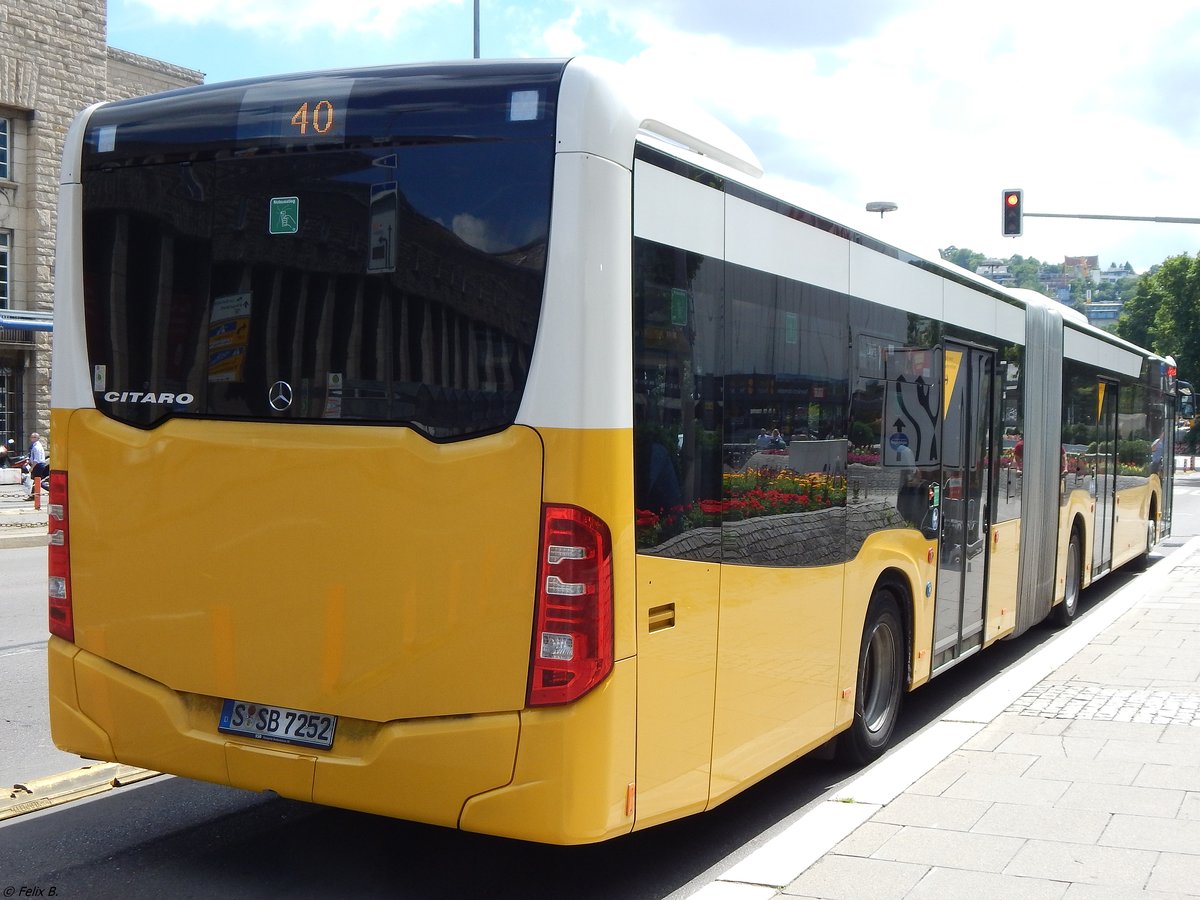 Mercedes Citaro III der SSB in Stuttgart am 18.06.2018