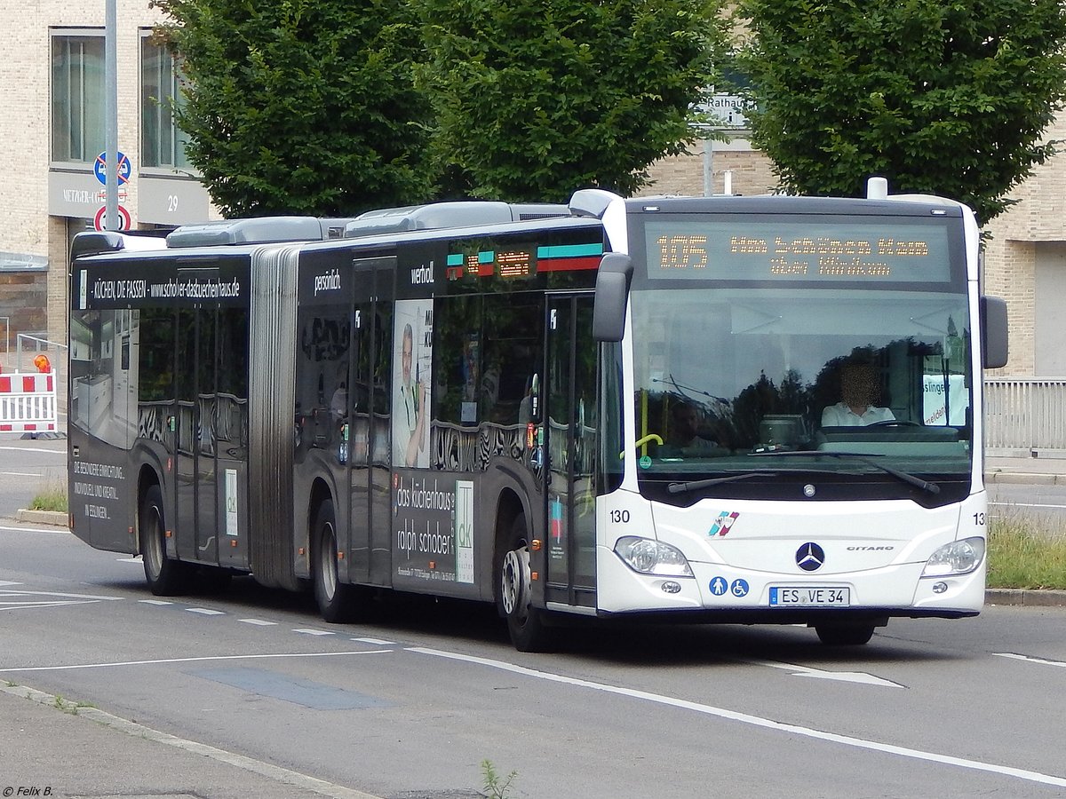 Mercedes Citaro III der Städtischer Verkehrsbetrieb Esslingen in Esslingen am 18.06.2018