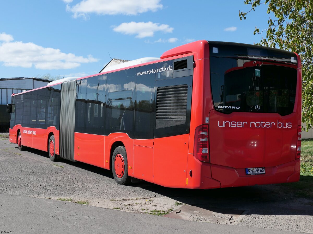 Mercedes Citaro III von URB aus Deutschland in Ueckermünde am 19.04.2020