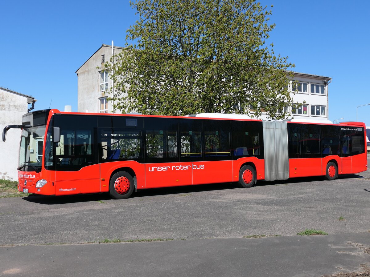 Mercedes Citaro III von URB aus Deutschland in Ueckermünde am 19.04.2020