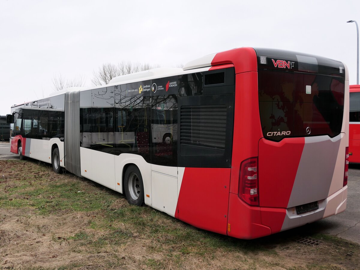 Mercedes Citaro III von URB aus Deutschland (ex Verkehrsbetriebe Nagoldtal - CW-LL 1248) in Ueckermünde am 07.03.2021