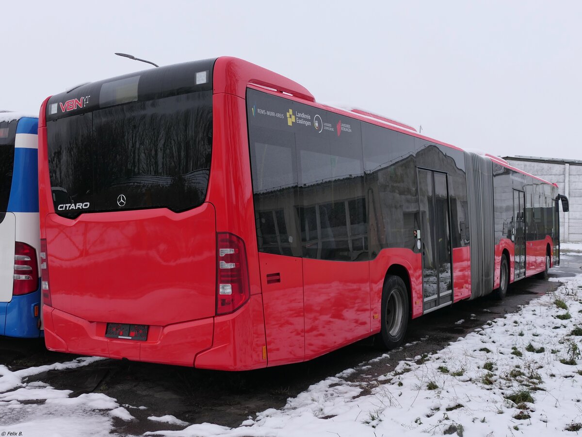 Mercedes Citaro III von URB aus Deutschland (ex Verkehrsbetriebe Nagoldtal - CW-LL 1248) in Ueckermünde am 12.12.2021