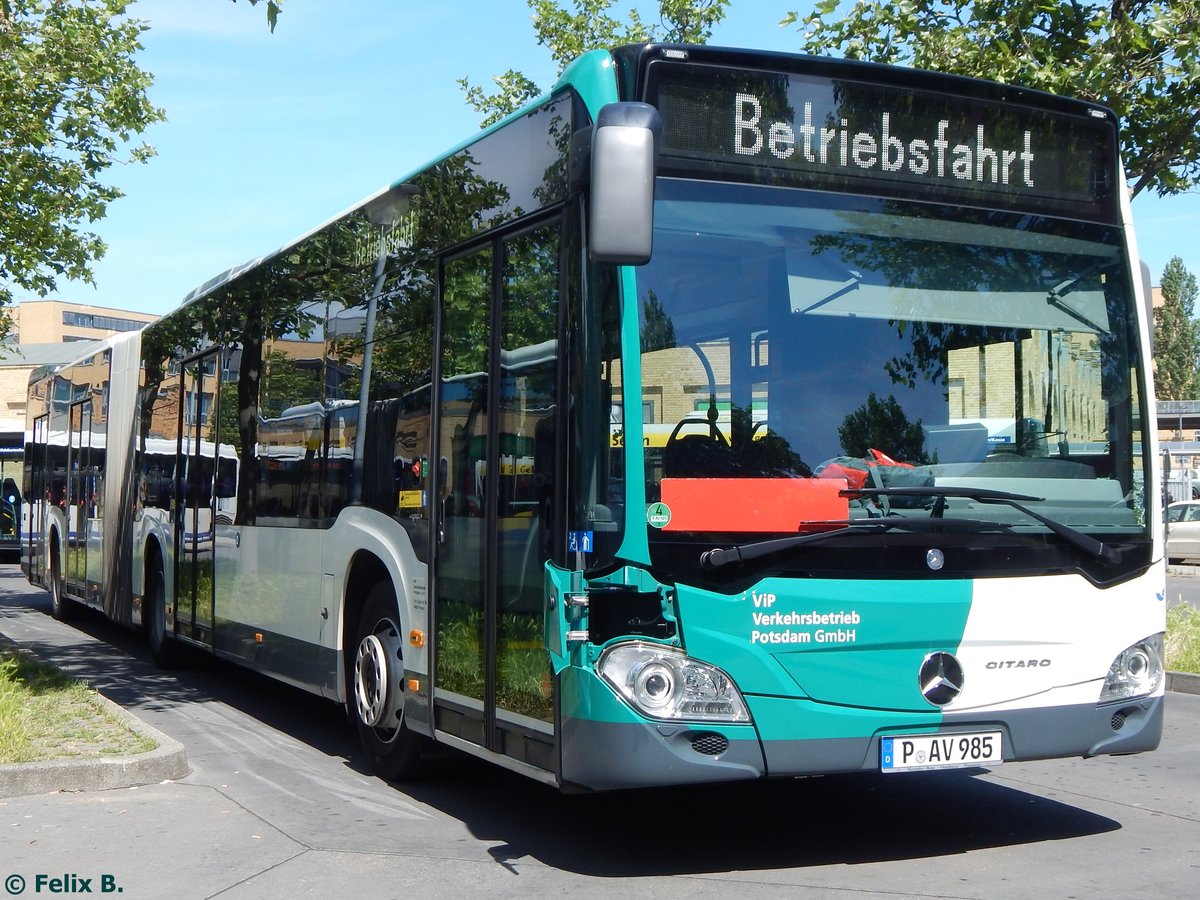 Mercedes Citaro III vom Verkehrsbetrieb Potsdam in Potsdam am 07.06.2015