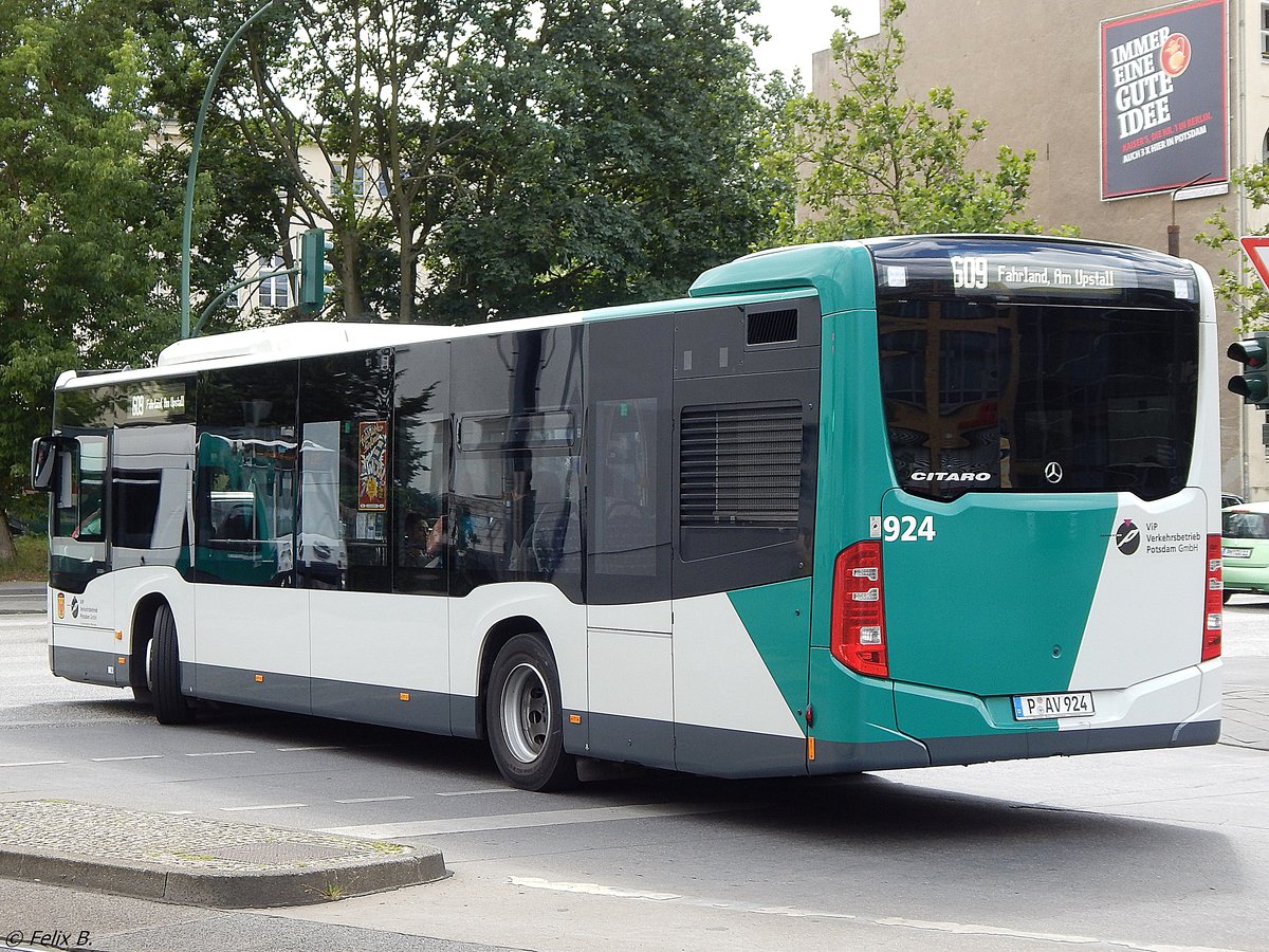 Mercedes Citaro III vom Verkehrsbetrieb Potsdam in Potsdam am 10.06.2016