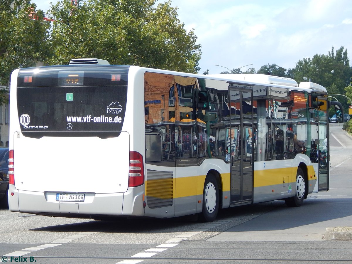 Mercedes Citaro III der Verkehrsgesellschaft Teltow-Fläming in Potsdam am 24.08.2015
