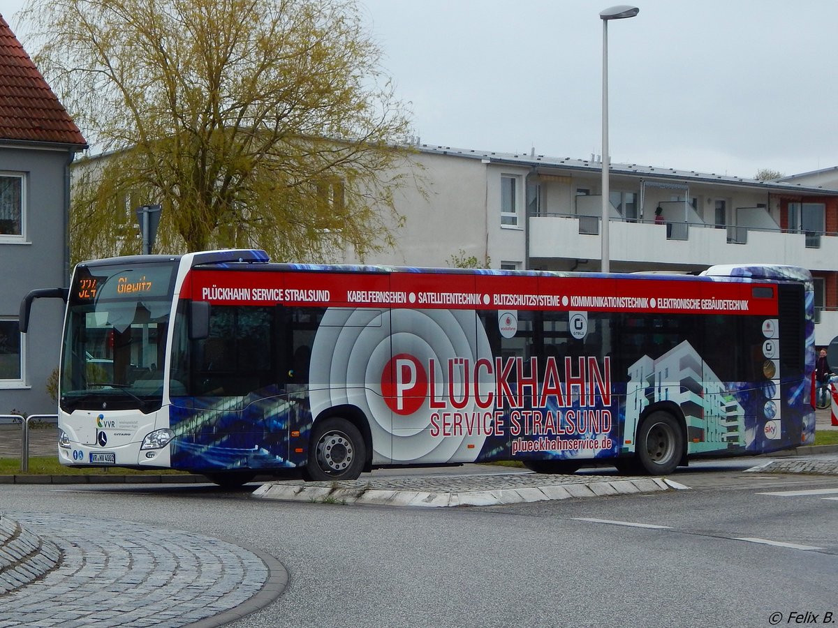 Mercedes Citaro III der VVR in Grimmen am 05.05.2017