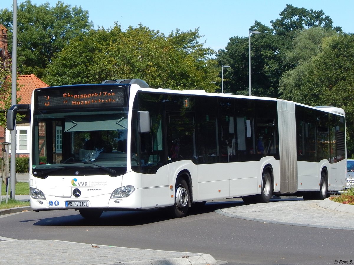 Mercedes Citaro III der VVR in Stralsund am 21.07.2017