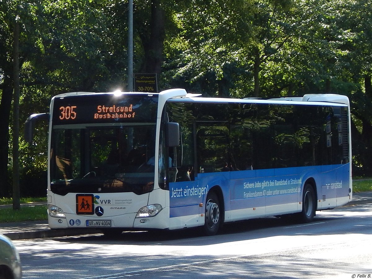 Mercedes Citaro III der VVR in Stralsund am 21.07.2017