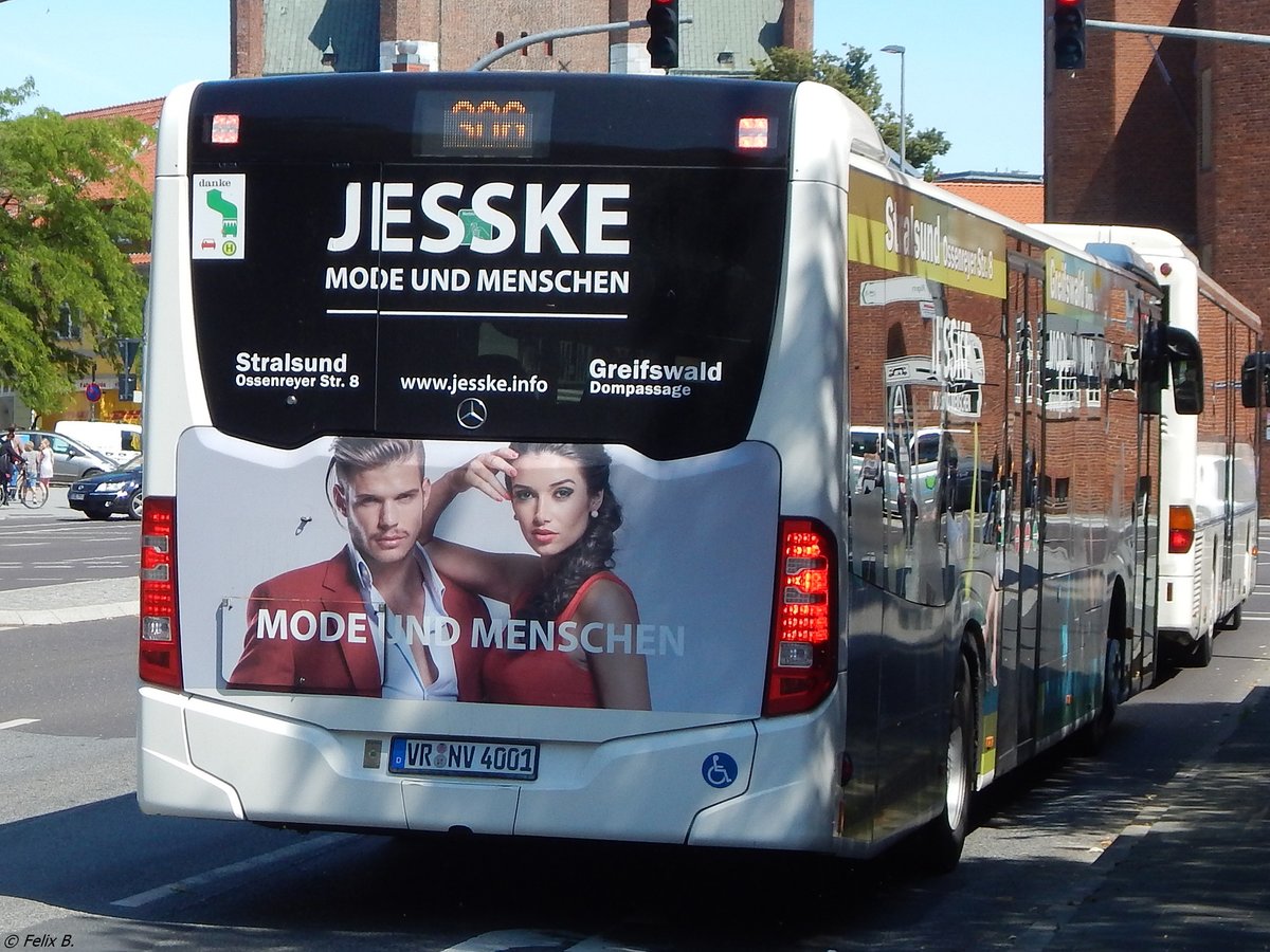 Mercedes Citaro III der VVR in Stralsund am 21.07.2017