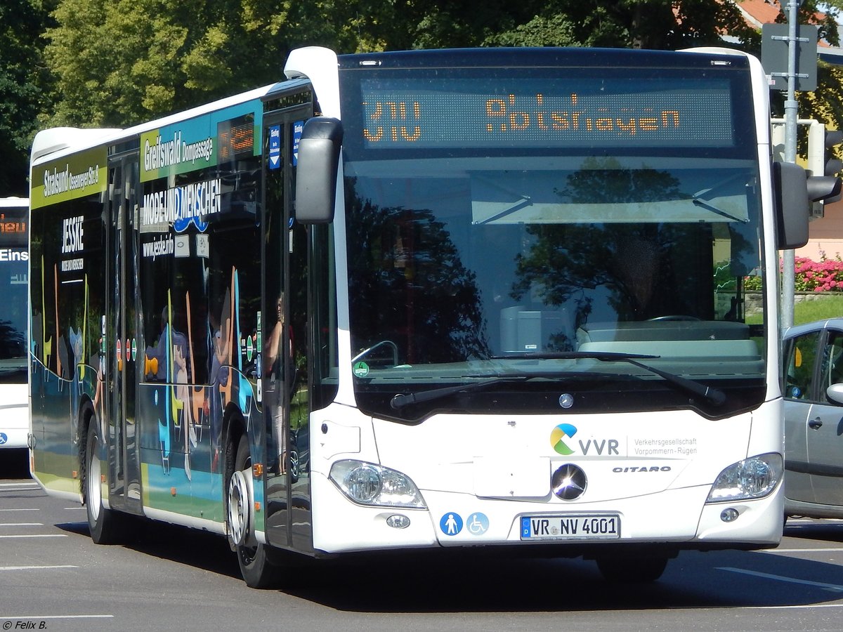 Mercedes Citaro III der VVR in Stralsund am 21.07.2017