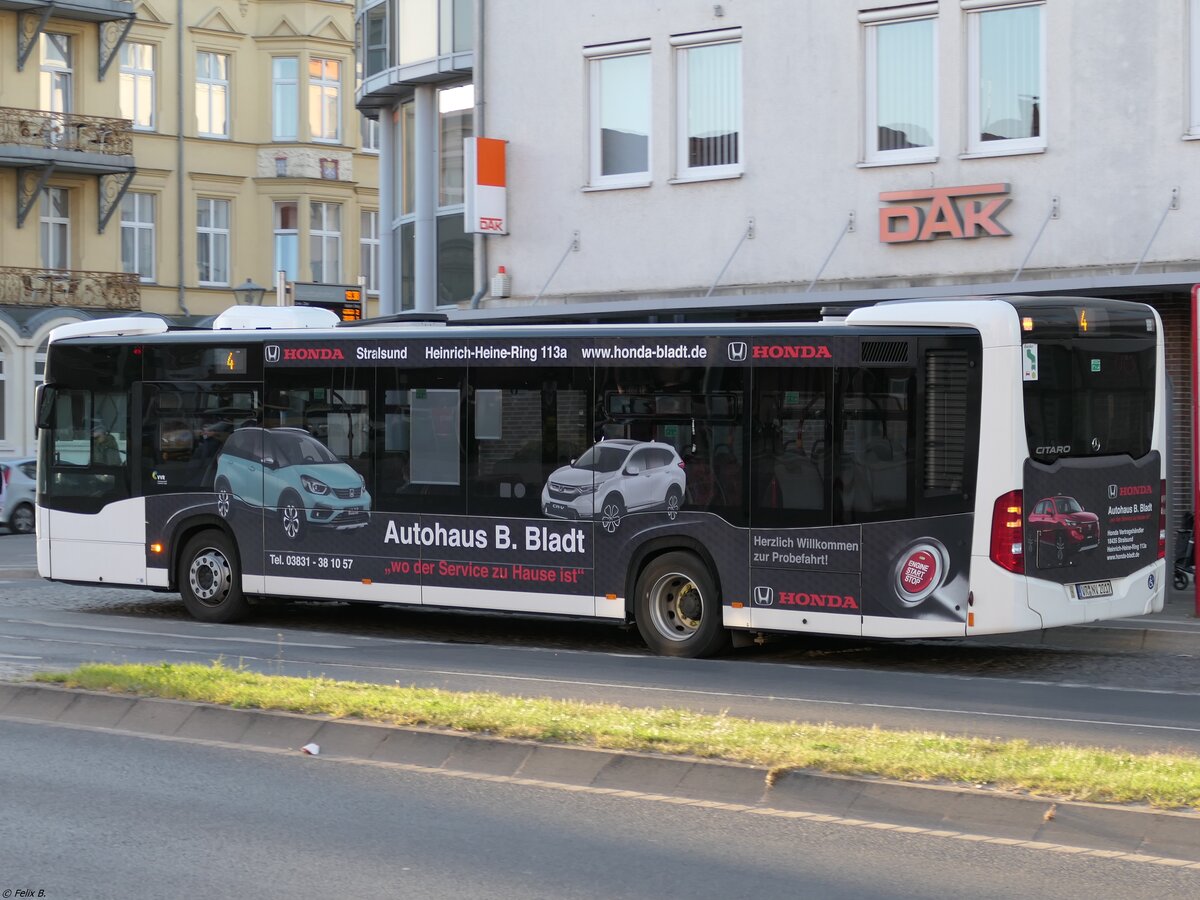 Mercedes Citaro III der VVR in Stralsund am 08.05.2022