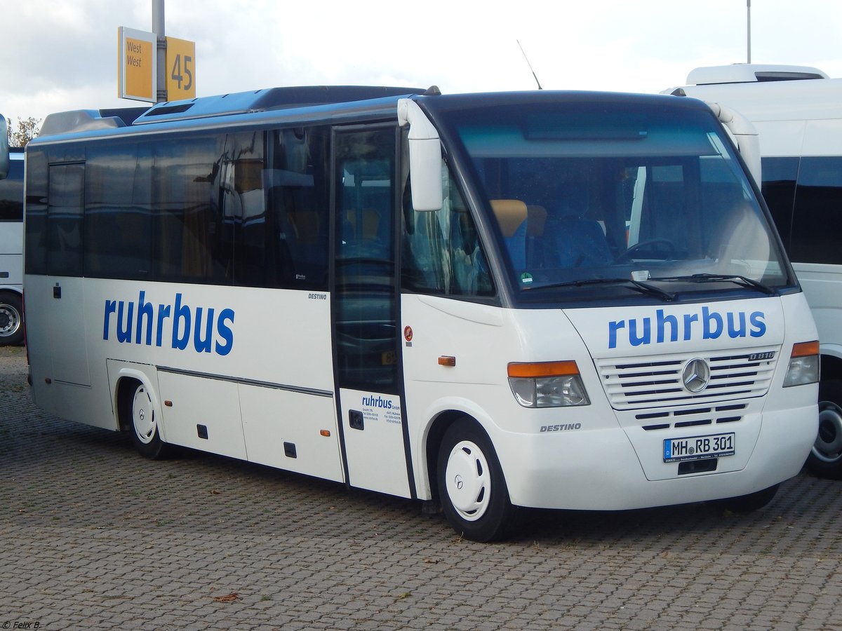 Mercedes Destino von Ruhrbus aus Deutschland in Hannover am 24.09.2018