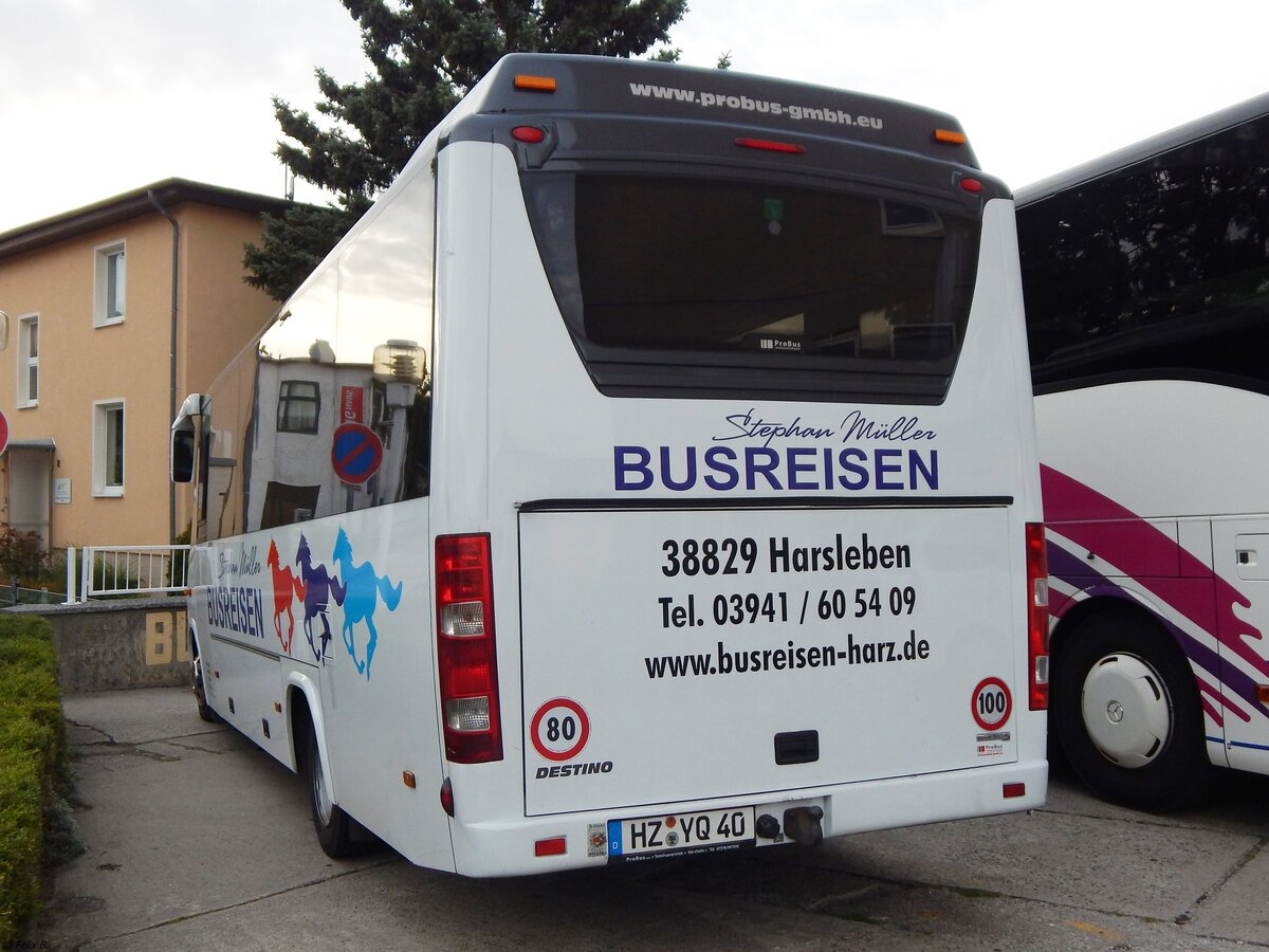 Mercedes Destino von Stephan Müller aus Deutschland in Sassnitz am 07.09.2019