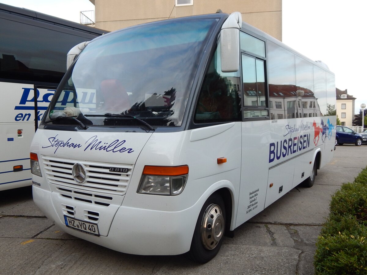 Mercedes Destino von Stephan Müller aus Deutschland in Sassnitz am 07.09.2019
