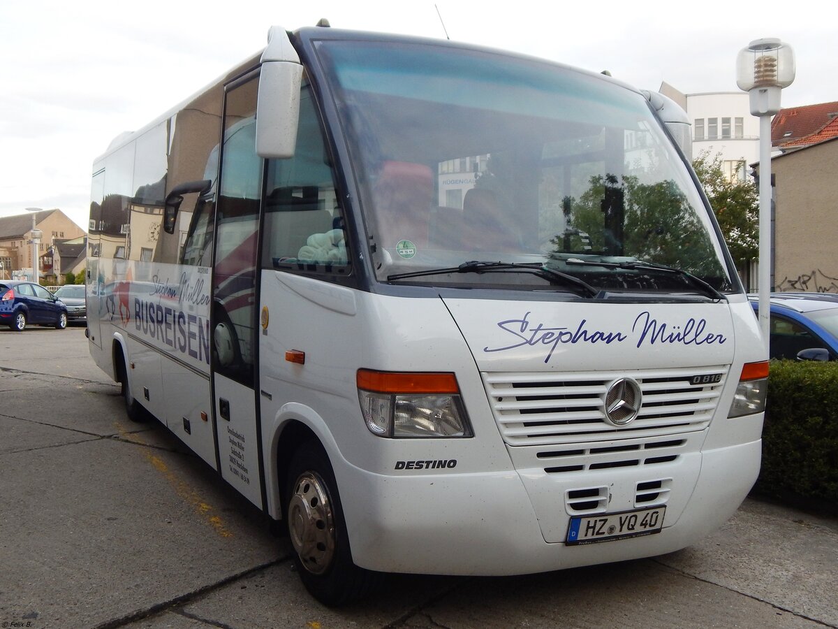 Mercedes Destino von Stephan Müller aus Deutschland in Sassnitz am 07.09.2019