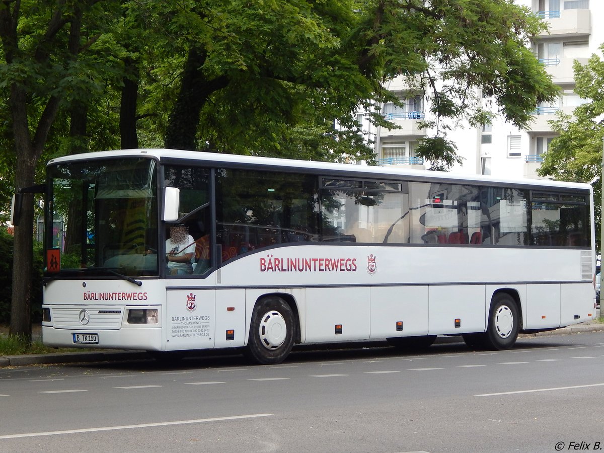 Mercedes Integro von Bärlinunterwegs aus Deutschland in Berlin am 09.06.2016