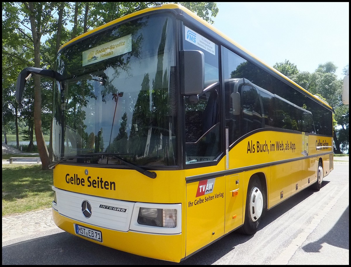 Mercedes Integro von Becker-Strelitz Reisen aus Deutschland in Ravensbrck am 18.06.2013