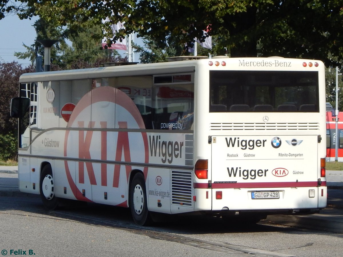 Mercedes Integro von Regionalbus Rostock in Güstrow am 13.09.2016