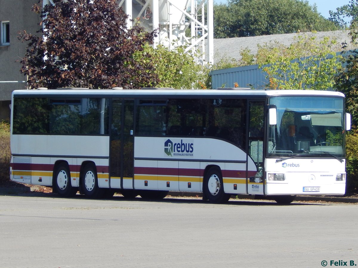 Mercedes Integro von Regionalbus Rostock in Güstrow am 15.09.2016 