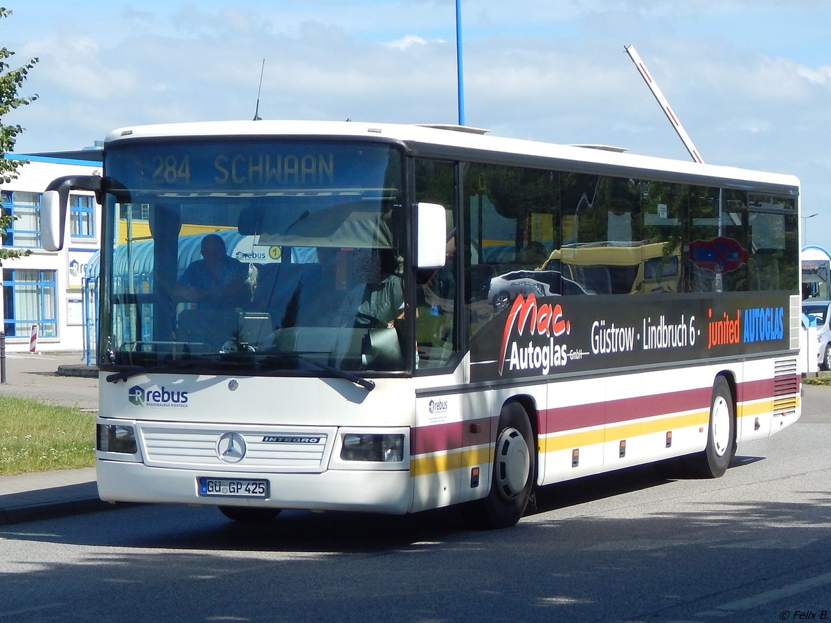 Mercedes Integro von Regionalbus Rostock in Rostock am 27.06.2017