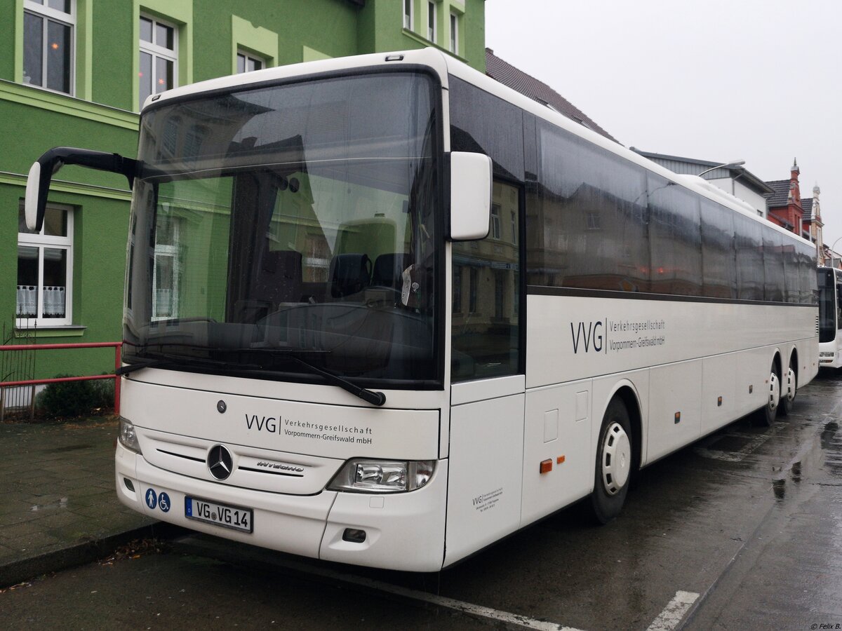 Mercedes Integro der VVG in Neubrandenburg am 07.12.2019