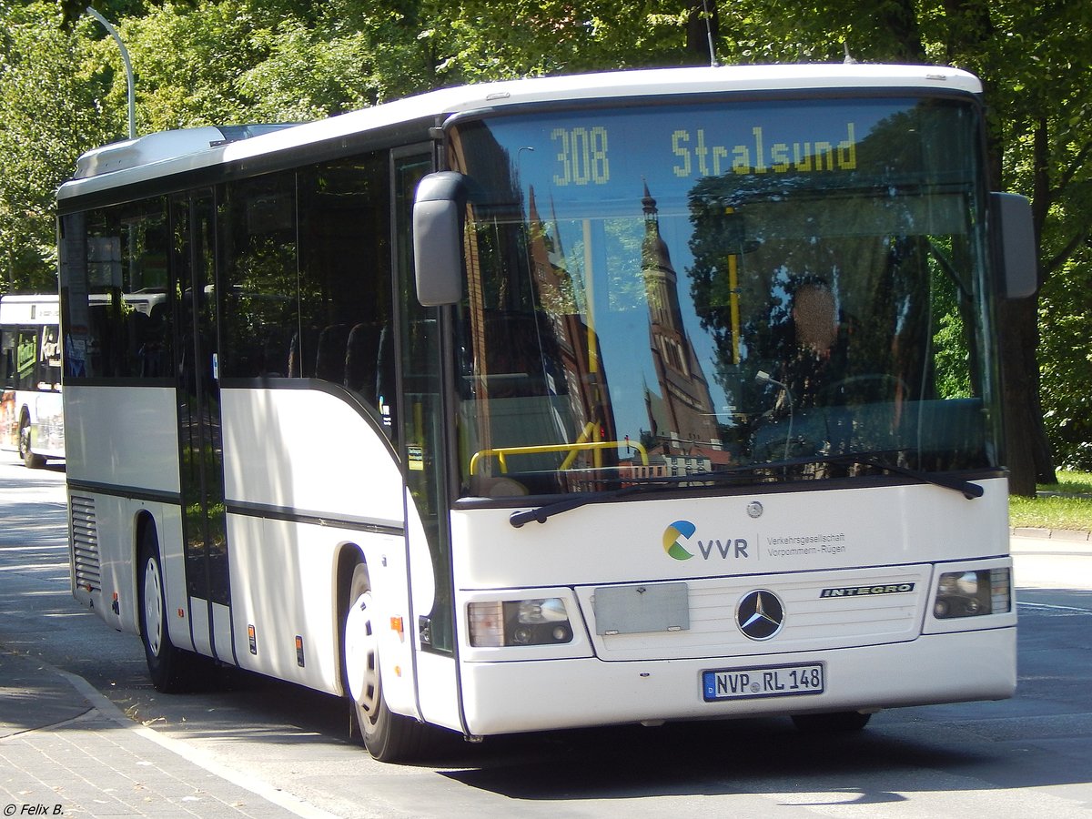Mercedes Integro der VVR in Stralsund am 21.07.2017