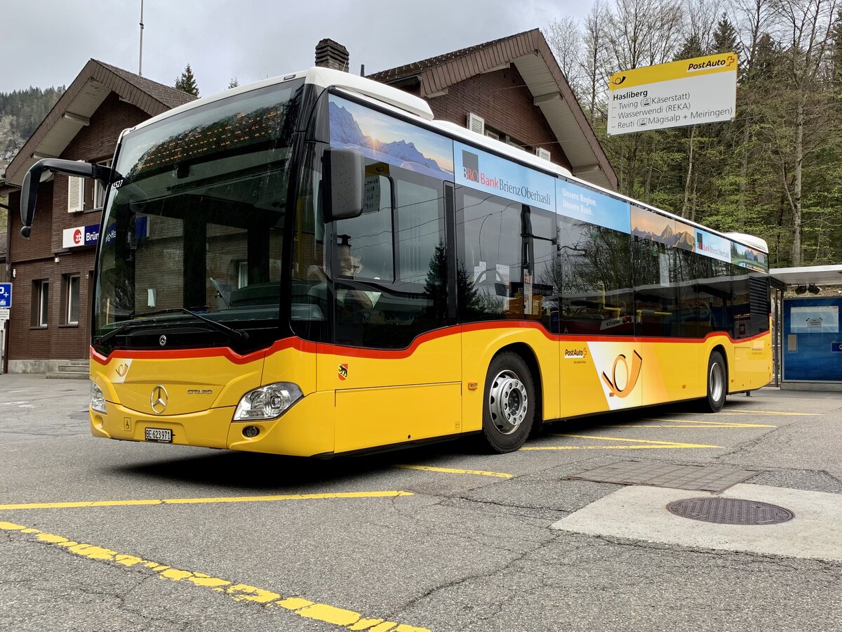 Dieser MercedesBenz Intouro war am 30. Juni 2013 auf einem Parklplatz