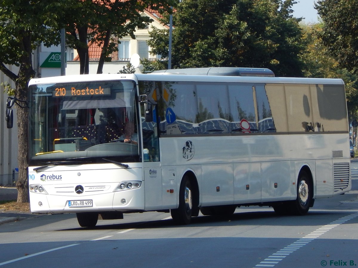 Mercedes Intouro von Regionalbus Rostock in Güstrow am 13.09.2016
