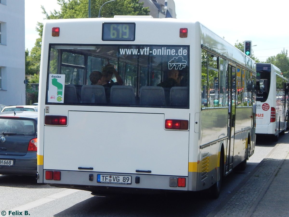 Mercedes O 405 der Verkehrsgesellschaft Teltow-Fläming in Potsdam am 07.06.2016