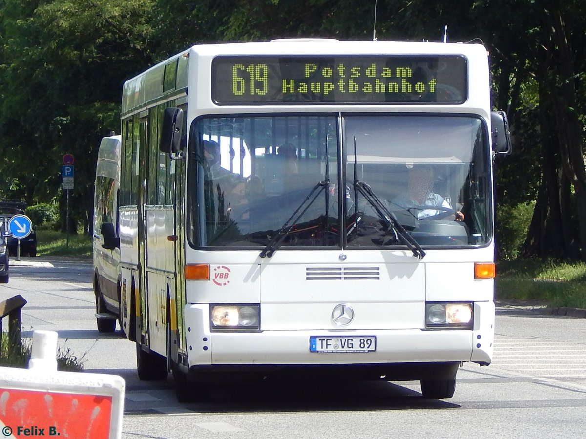 Mercedes O 405 der Verkehrsgesellschaft Teltow-Fläming in Potsdam am 07.06.2016