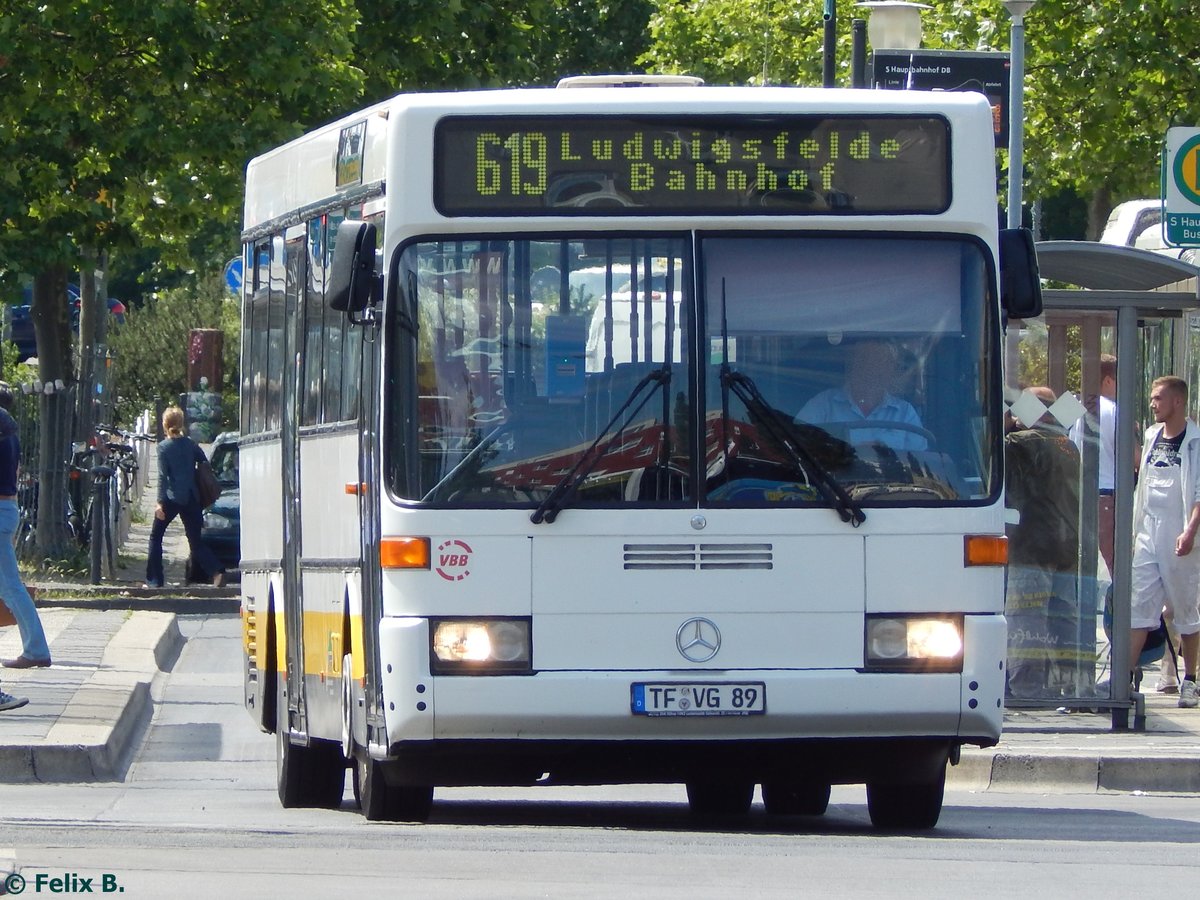 Mercedes O 405 der Verkehrsgesellschaft Teltow-Fläming in Potsdam am 07.06.2016