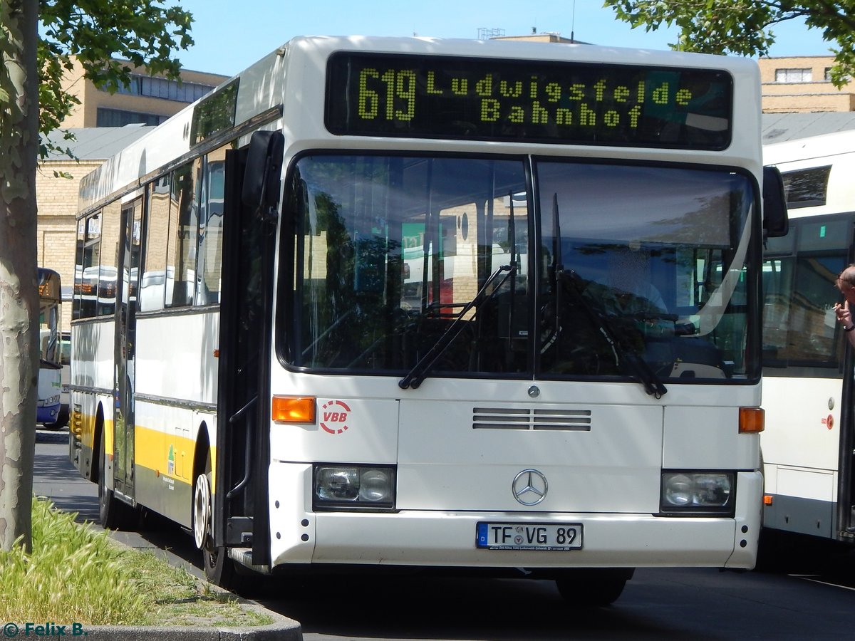 Mercedes O 405 der Verkehrsgesellschaft Teltow-Fläming in Potsdam am 07.06.2016