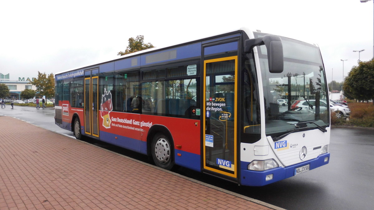 Mercedes O530 am 01.09.2014 in Görlitz bei Marktkauf