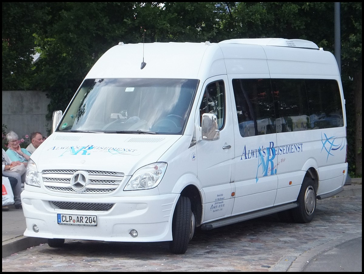 Mercedes Sprinter von Alwin's Reisedienst aus Deutschland in Binz am 06.07.2013