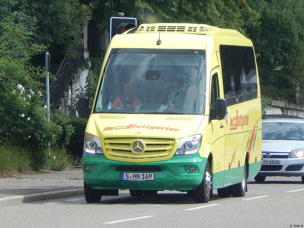 Mercedes Sprinter von Der kleine Stuttgarter aus Deutschland in Stuttgart am 17.06.2018