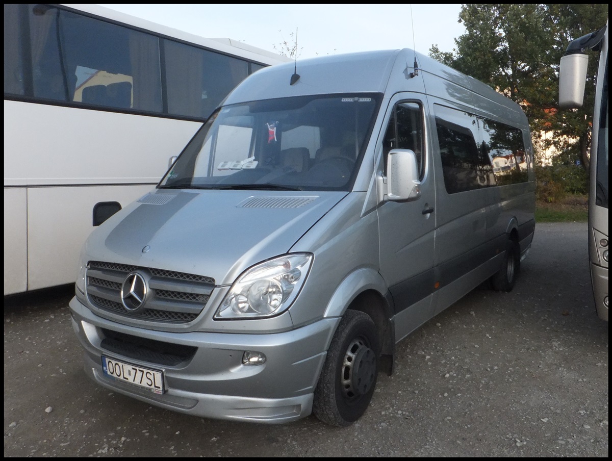 Mercedes Sprinter von Przedsiębiorstwo Usługowe  Sella  aus Polen in Binz am 22.10.2013