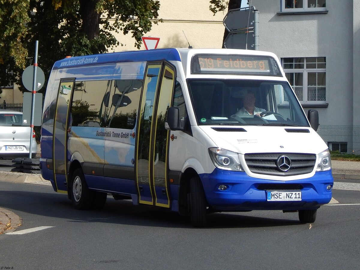 Mercedes Sprinter von Tonne aus Deutschland in Neustrelitz am 15.09.2019