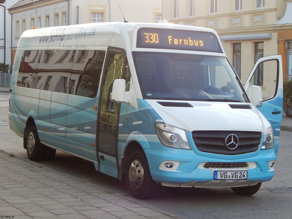 Mercedes Sprinter der VVG in Neubrandenburg am 04.09.2018