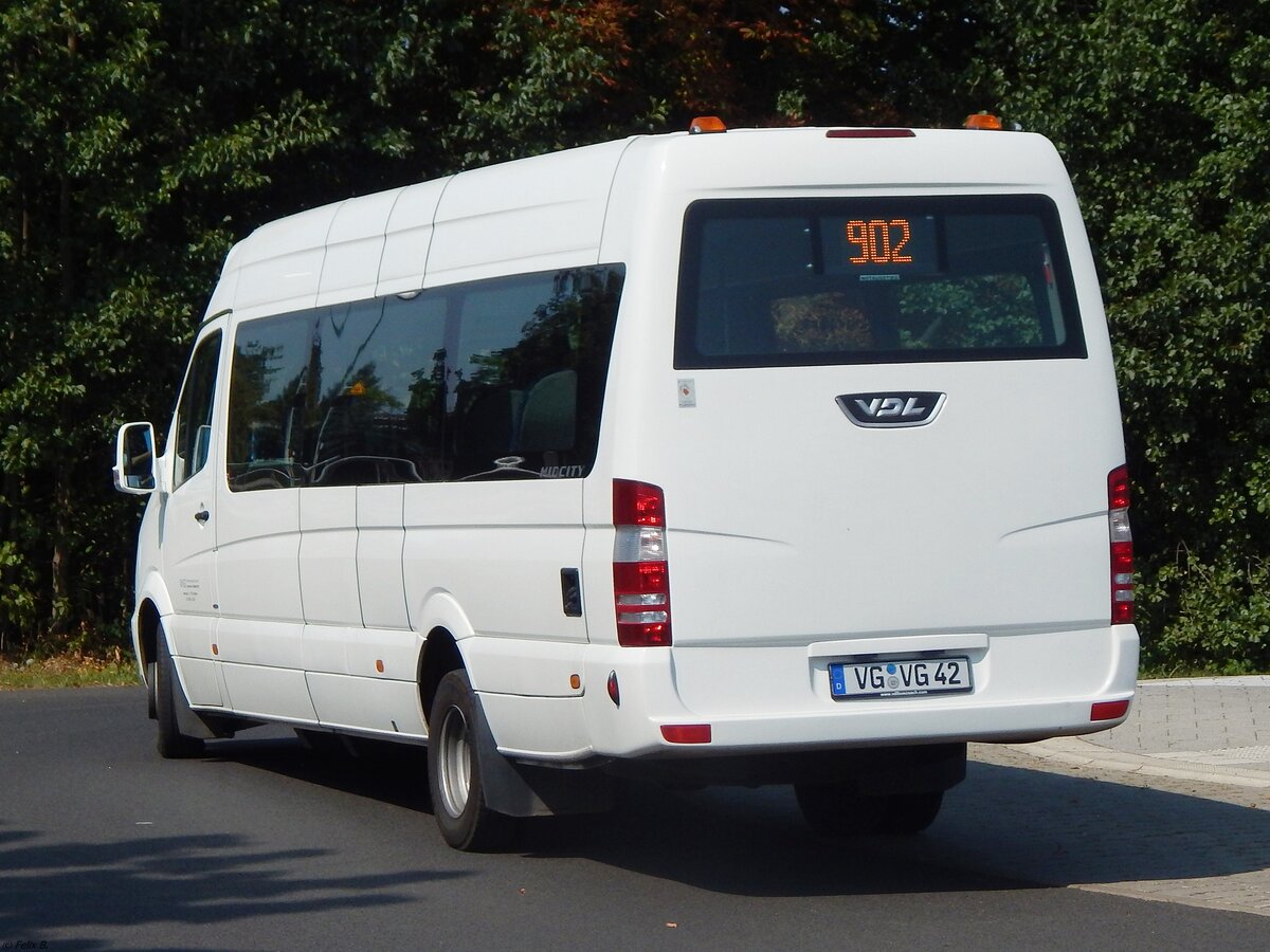 Mercedes Sprinter der VVG in Ueckermünde am 31.08.2019