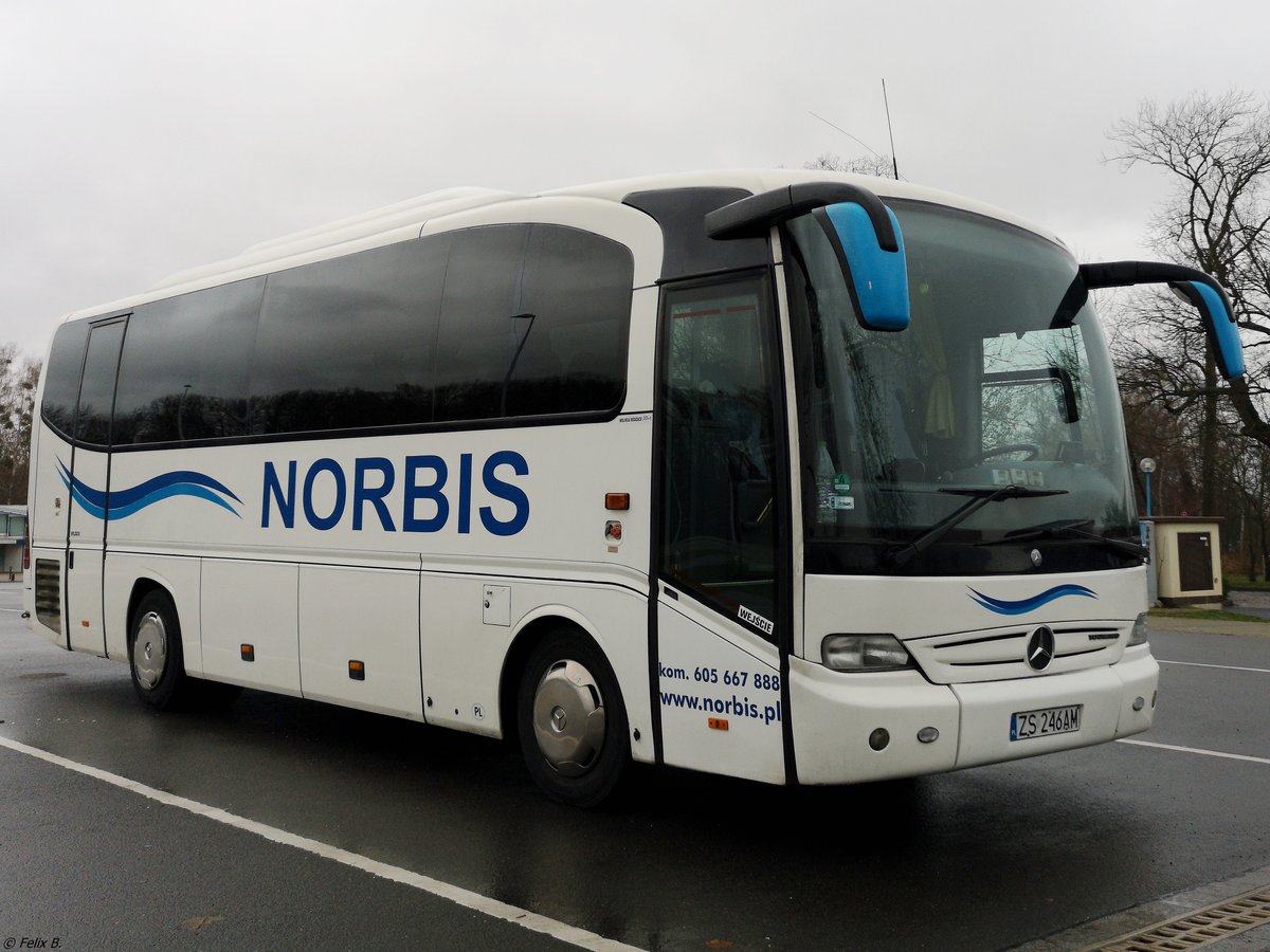 Mercedes Tourino von Norbis aus Polen in Neubrandenburg am 12.12.2018