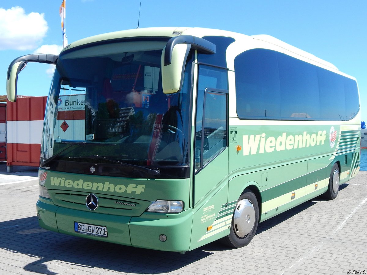 Mercedes Tourino von Wiedenhoff aus Deutschland im Stadthafen Sassnitz am 17.07.2017