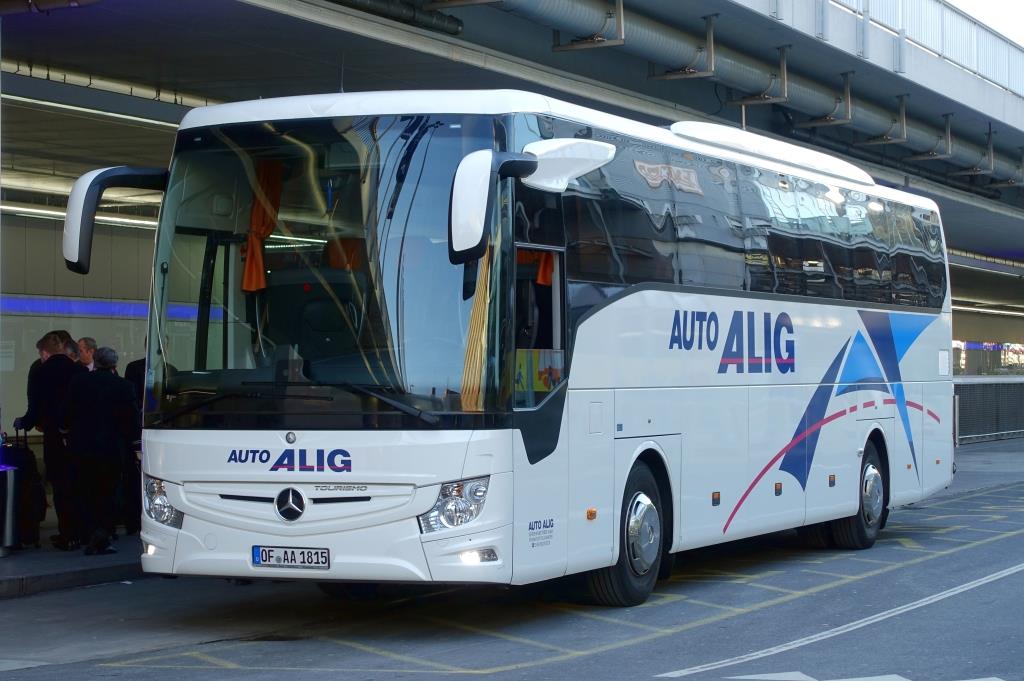 Mercedes Tourismo  Alig , Frankfurt Flughafen Januar 2019